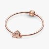 Disney Cinderella Sparkling Carriage Charm – 14 Karat Roségold-Beschichtung Disney Cinderella Sparkling Carriage Charm – 14 Karat Roségold-Beschichtung
