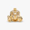 Disney Cinderella Sparkling Carriage Charm – 14-karätige Vergoldung Disney Cinderella Sparkling Carriage Charm – 14-karätige Vergoldung