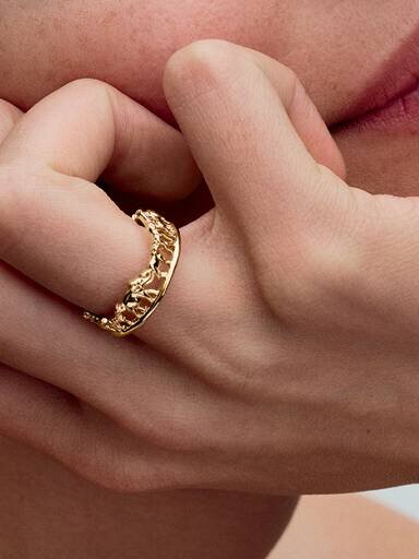 Disney Der König der Löwen Ring – 14 Karat vergoldet Disney Der König der Löwen Ring – 14 Karat vergoldet