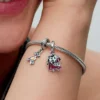 Disney Der König der Löwen Timon & Pumbaa teilbarer Dangle Charm aus Sterlingsilber Disney Der König der Löwen Timon & Pumbaa teilbarer Dangle Charm aus Sterlingsilber