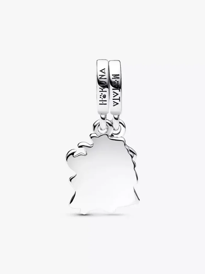Disney Der König der Löwen Timon & Pumbaa teilbarer Dangle Charm aus Sterlingsilber Disney Der König der Löwen Timon & Pumbaa teilbarer Dangle Charm aus Sterlingsilber