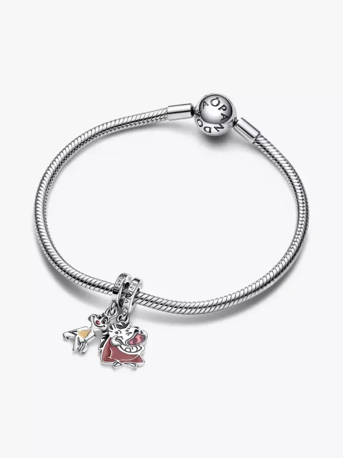 Disney Der König der Löwen Timon & Pumbaa teilbarer Dangle Charm aus Sterlingsilber Disney Der König der Löwen Timon & Pumbaa teilbarer Dangle Charm aus Sterlingsilber