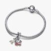 Disney Der König der Löwen Timon & Pumbaa teilbarer Dangle Charm – Sterlingsilber Disney Der König der Löwen Timon & Pumbaa teilbarer Dangle Charm – Sterlingsilber