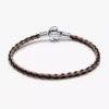 Disney Der König der Löwen Verschluss Pandora Moments geflochtenes Lederarmband Sterlingsilber Disney Der König der Löwen Verschluss Pandora Moments geflochtenes Lederarmband Sterlingsilber