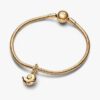 Disney „Die kleine Meerjungfrau“ – Dangle Charm „Verzauberte Muschel“ – 14-karätige Vergoldung Disney „Die kleine Meerjungfrau“ – Dangle Charm „Verzauberte Muschel“ – 14-karätige Vergoldung