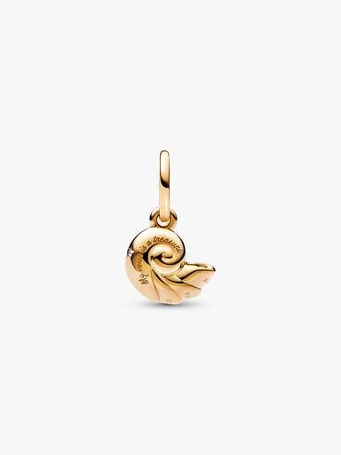 Disney „Die kleine Meerjungfrau“ – Dangle Charm „Verzauberte Muschel“ – 14-karätige Vergoldung Disney „Die kleine Meerjungfrau“ – Dangle Charm „Verzauberte Muschel“ – 14-karätige Vergoldung