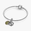 Disney „Die Schöne und das Biest“ Dangle Charm – Sterlingsilber