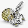 Disney „Die Schöne und das Biest“ Dangle Charm – Sterlingsilber