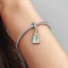 Disney „Die Schöne und das Biest“ Enchanted Rose Dangle Charm – Sterlingsilber