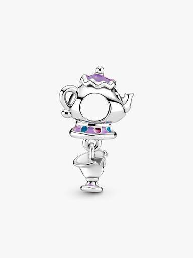 Disney Die Schöne und das Biest Mrs. Potts und Chip Dangle Charm – Sterlingsilber Disney Die Schöne und das Biest Mrs. Potts und Chip Dangle Charm – Sterlingsilber