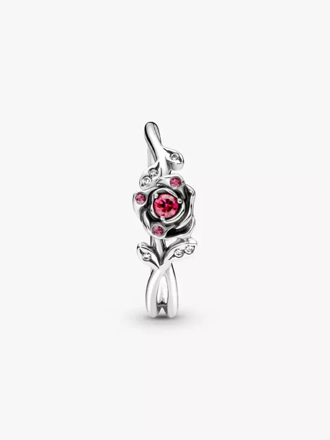 Disney „Die Schöne und das Biest“ Rosenring aus Sterlingsilber