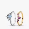 Disney Frozen Königin Elsa & Anna Ring-Set, 2er-Set