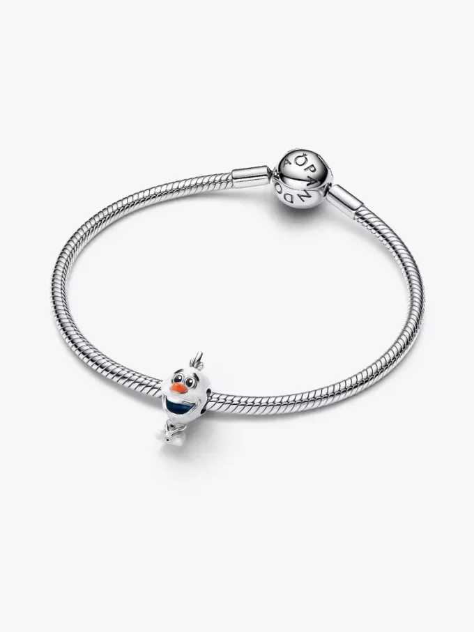 Disney Frozen Olaf Charm aus Sterlingsilber Disney Frozen Olaf Charm aus Sterlingsilber