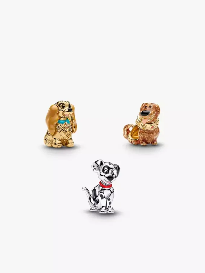 Disney-Hunde-Charm-Trio, 3er-Set Disney-Hunde-Charm-Trio, 3er-Set