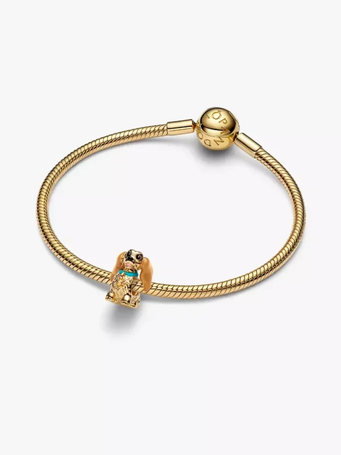 Disney Lady Charm, 14-karätige Vergoldung Disney Lady Charm, 14-karätige Vergoldung