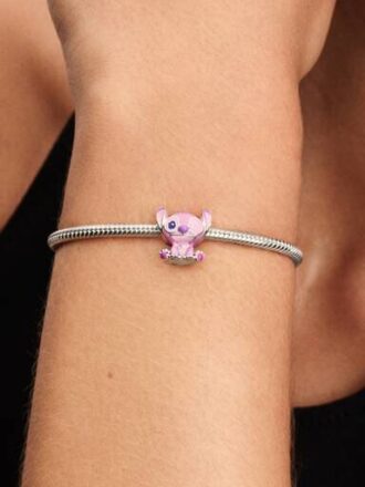 Disney Lilo & Stitch Engel-Charm – Sterlingsilber