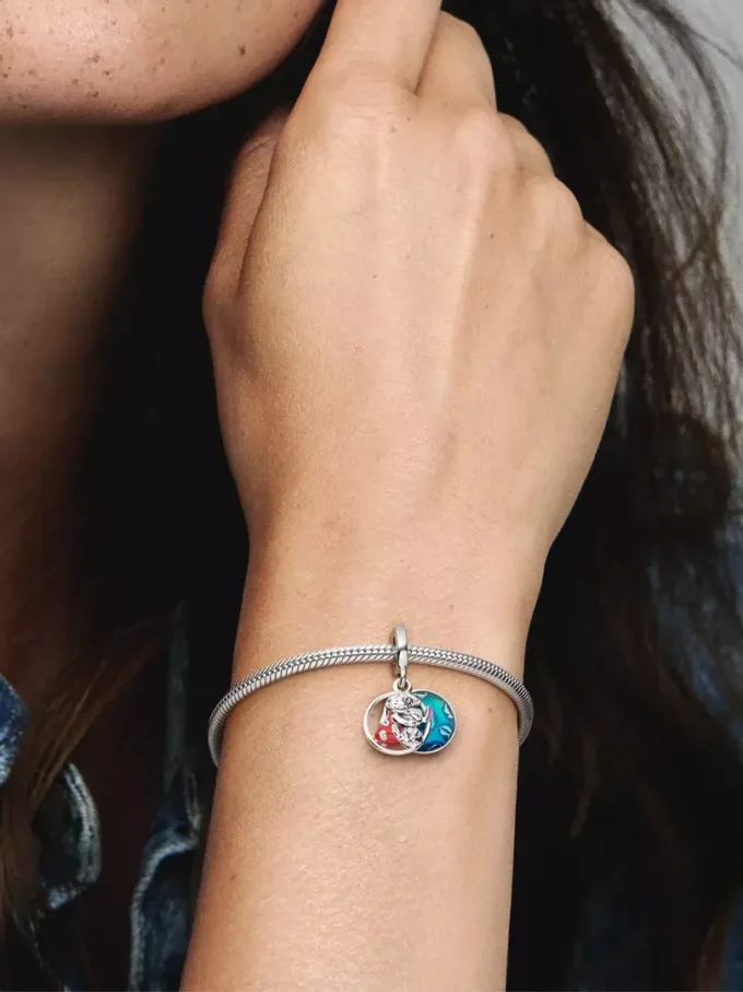 Disney Lilo & Stitch Family Dangle Charm aus Sterlingsilber Disney Lilo & Stitch Family Dangle Charm aus Sterlingsilber