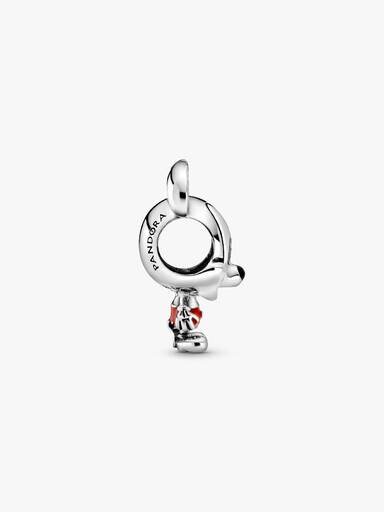 Disney Mickey Mouse Charm mit roter Hose – Sterlingsilber Disney Mickey Mouse Charm mit roter Hose – Sterlingsilber