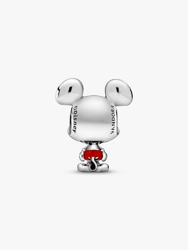 Disney Mickey Mouse Charm mit roter Hose – Sterlingsilber Disney Mickey Mouse Charm mit roter Hose – Sterlingsilber
