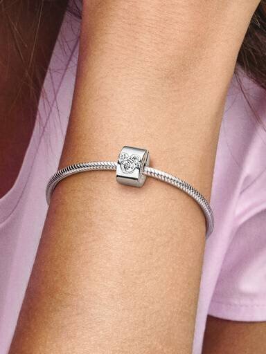 Disney Mickey Mouse & Minnie Mouse Clip Charm – Sterlingsilber Disney Mickey Mouse & Minnie Mouse Clip Charm – Sterlingsilber