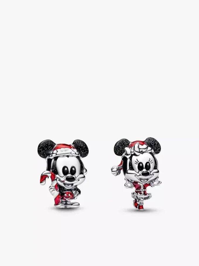 Disney Mickey und Minnie Weihnachts-Charm-Duo (2er-Set) Disney Mickey und Minnie Weihnachts-Charm-Duo (2er-Set)