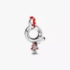 Disney Minnie-Maus-Charm mit gepunktetem Kleid und Schleife aus Sterlingsilber Disney Minnie-Maus-Charm mit gepunktetem Kleid und Schleife aus Sterlingsilber