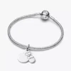 Disney Minnie-Maus-Dangle Charm zum Gravieren aus Sterlingsilber Disney Minnie-Maus-Dangle Charm zum Gravieren aus Sterlingsilber