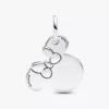 Disney Minnie-Maus-Dangle Charm zum Gravieren aus Sterlingsilber Disney Minnie-Maus-Dangle Charm zum Gravieren aus Sterlingsilber