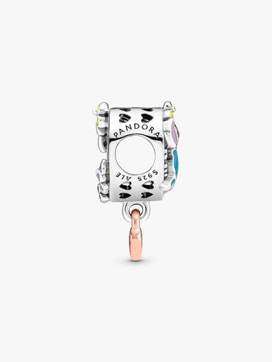 Disney Ohana Lilo & Stitch-inspiriertes Charm – Sterlingsilber, 14-karätige Roségoldbeschichtung Disney Ohana Lilo & Stitch-inspiriertes Charm – Sterlingsilber, 14-karätige Roségoldbeschichtung