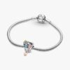 Disney Ohana Lilo & Stitch-inspiriertes Charm – Sterlingsilber, 14-karätige Roségoldbeschichtung Disney Ohana Lilo & Stitch-inspiriertes Charm – Sterlingsilber, 14-karätige Roségoldbeschichtung