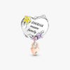 Disney Ohana Lilo & Stitch-inspiriertes Charm – Sterlingsilber, 14-karätige Roségoldbeschichtung Disney Ohana Lilo & Stitch-inspiriertes Charm – Sterlingsilber, 14-karätige Roségoldbeschichtung
