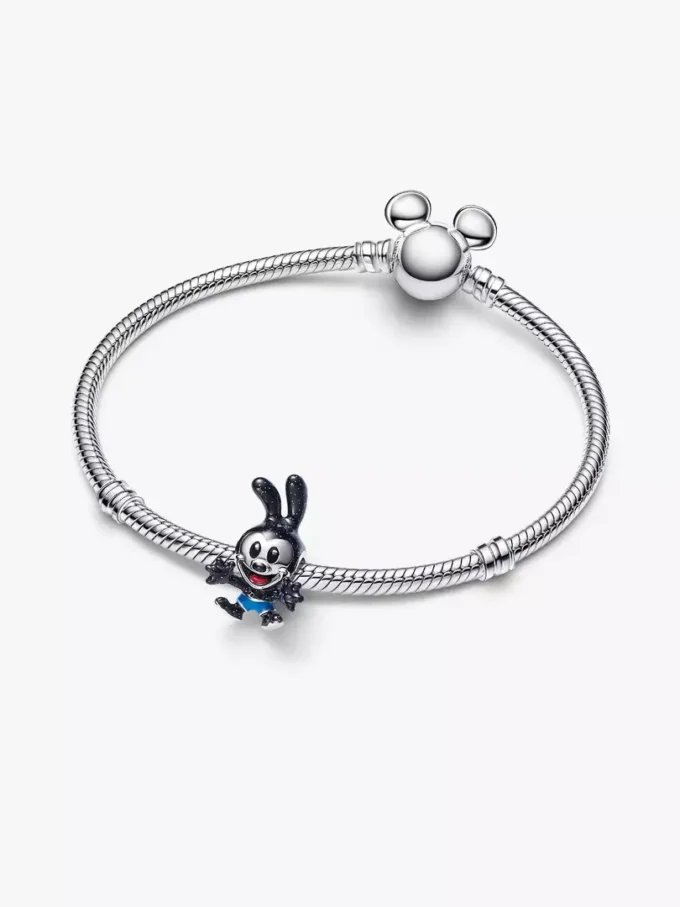 Disney Oswald, das Glückskaninchen, Charm aus Sterlingsilber Disney Oswald, das Glückskaninchen, Charm aus Sterlingsilber