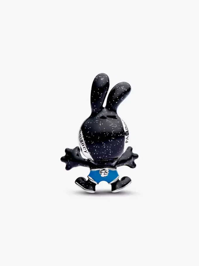 Disney Oswald, das Glückskaninchen, Charm aus Sterlingsilber Disney Oswald, das Glückskaninchen, Charm aus Sterlingsilber