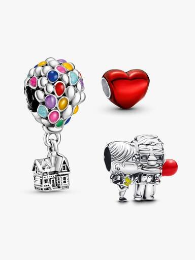 Disney Pixar Charm Trio – Sterlingsilber Disney Pixar Charm Trio – Sterlingsilber
