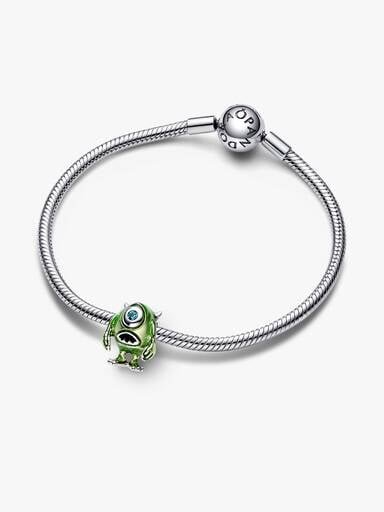 Disney Pixar Mike Wazowski Charm – Sterlingsilber Disney Pixar Mike Wazowski Charm – Sterlingsilber