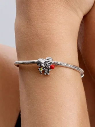 Disney Pixar „Oben“ Carl & Ellie Charm aus Sterlingsilber