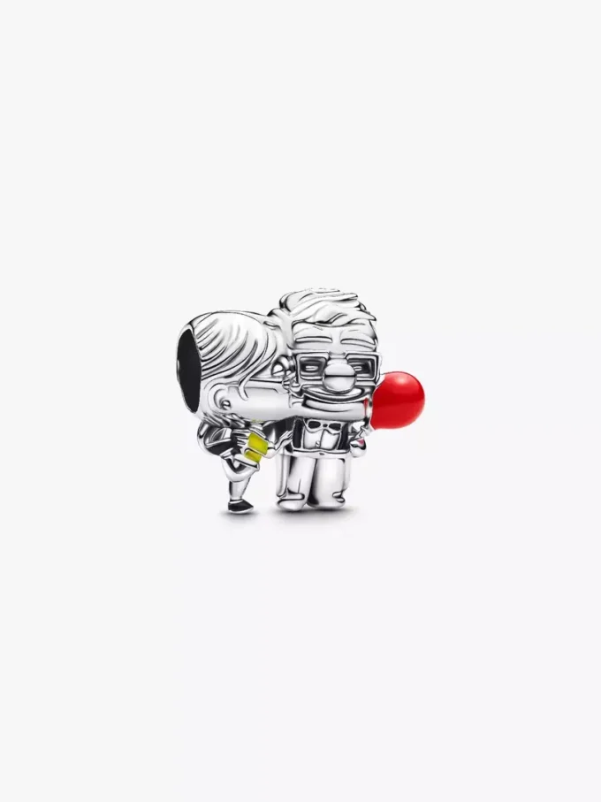 Disney Pixar „Oben“ Carl & Ellie Charm aus Sterlingsilber