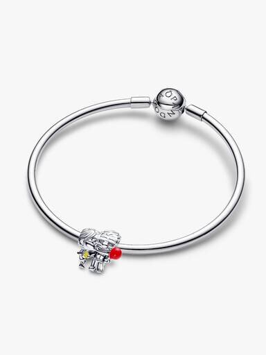 Disney Pixar „Oben“ Carl & Ellie-Charms – Sterlingsilber Disney Pixar „Oben“ Carl & Ellie-Charms – Sterlingsilber