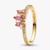 Goldfarbenes Prinzessinnen-Ring-Set, 5er-Set Goldfarbenes Prinzessinnen-Ring-Set, 5er-Set