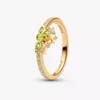 Goldfarbenes Prinzessinnen-Ring-Set, 5er-Set Goldfarbenes Prinzessinnen-Ring-Set, 5er-Set