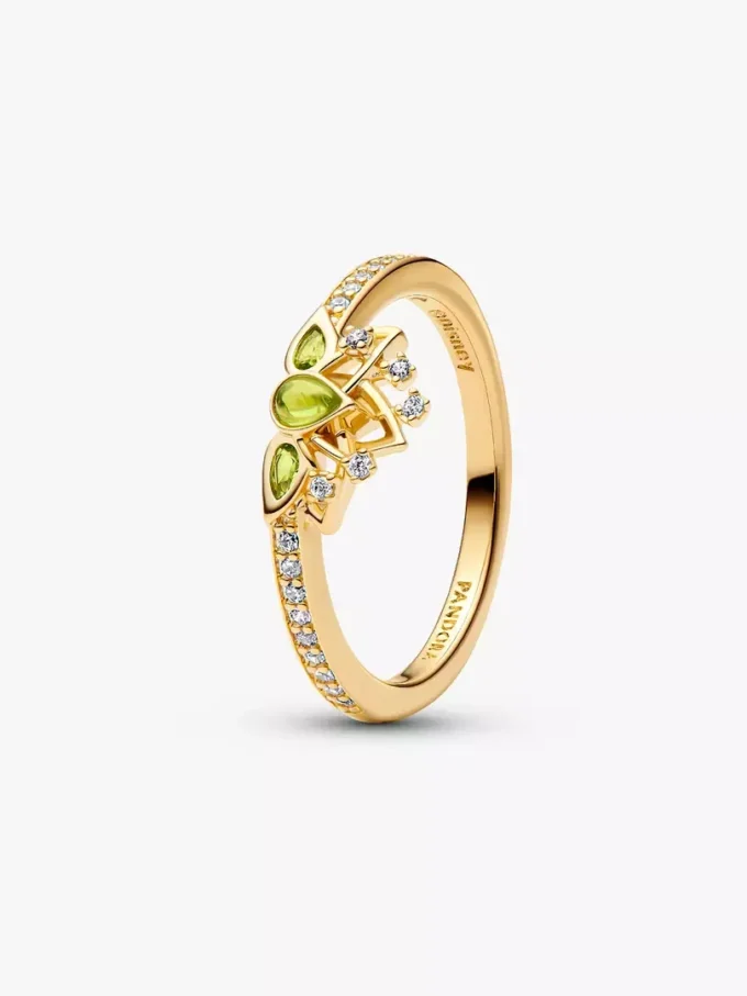 Goldfarbenes Prinzessinnen-Ring-Set, 5er-Set Goldfarbenes Prinzessinnen-Ring-Set, 5er-Set