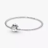 Pandora Moments Disney Stitch Bangle mit beißendem Verschluss aus Sterlingsilber Pandora Moments Disney Stitch Bangle mit beißendem Verschluss aus Sterlingsilber