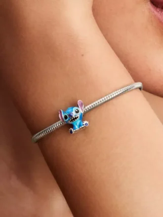 Disney-Stitch-Charm aus Sterlingsilber