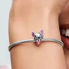 Disney Stitch Geburtstagstorte-Charm aus Sterlingsilber