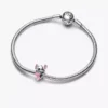 Disney Stitch Geburtstagstorte-Charm aus Sterlingsilber