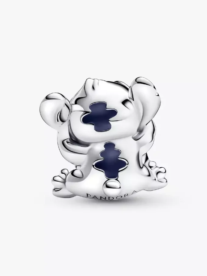 Disney Stitch Geburtstagstorte-Charm aus Sterlingsilber