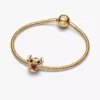 Disney Stitch Herz-Charm, 14 Karat vergoldet Disney Stitch Herz-Charm, 14 Karat vergoldet