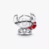 Disney Stitch Murano Glass Charm aus Sterlingsilber Disney Stitch Murano Glass Charm aus Sterlingsilber