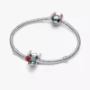 Disney Stitch Murano Glass Charm aus Sterlingsilber Disney Stitch Murano Glass Charm aus Sterlingsilber
