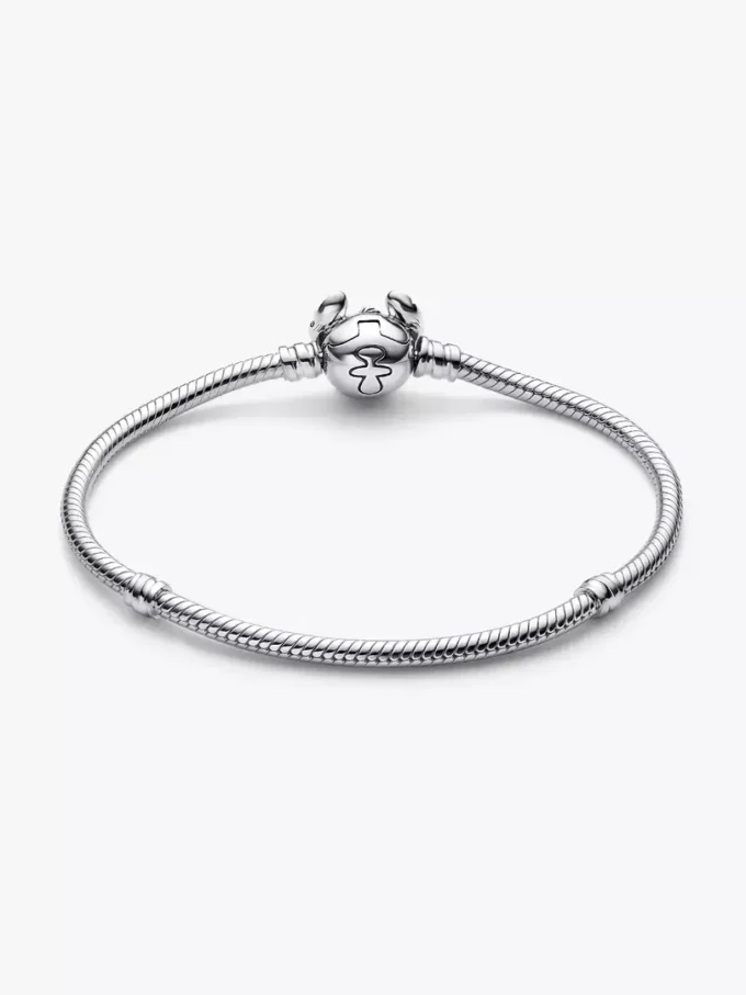 Disney Stitch Snake Chain-Armband aus Sterlingsilber Disney Stitch Snake Chain-Armband aus Sterlingsilber